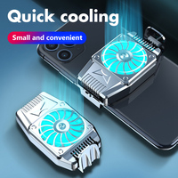 Refroidisseur de téléphone portable universel EONLINE avec batterie intégrée, ventilateur portable pour téléphone, refroidissement rapide pour jeux et visionnage de vidéos