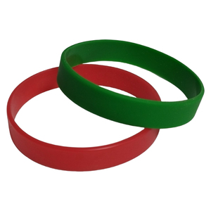 Bracciale in Silicone Plain Silicone braccialetto bianco braccialetto in Silicone all'ingrosso