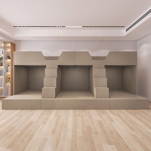 Simple Solid Wood <strong>Bed</strong> <strong>Bed</strong> for E-sports Hotel <strong>Guest</strong> House Hotel - Product Image 4