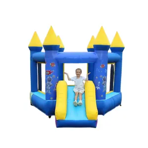 Factory inflatable bouncy castle jumper inflatable bouncer castle with slide jumpers inflatable bounce for kids party playing