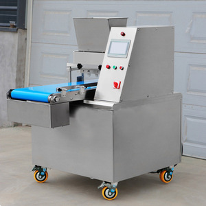 Fortune Two Twist Make Cookie <strong>Chocolate</strong> <strong>Pretzel</strong> Fill Mosaic Color Biscuit Encrust Automatic Machine - Product Image 4