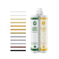 Scellant d'étanchéité moderne bicomposant AB pour la rénovation extérieure et des salles de bain, mastic époxy anti-moisissure pour carrelage