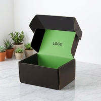 Cajas de Embalaje de Papel Modernas, Ecológicas, Reciclables, Corrugadas, de Kraft, Plegables, Rígidas, de Cartón para Regalos Personalizadas