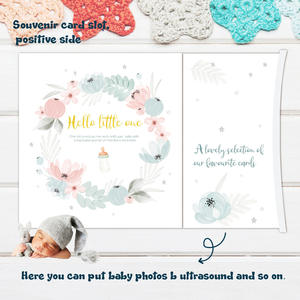 Libro de recuerdos de bebé personalizado, álbum de fotos neutral de género, álbum de recortes para Baby Shower embarazada, nuevo libro de regalo para madre con pegatinas de bebé - Product Image 5