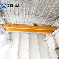 Grúa Puente de Doble Viga Ligera Europea ZEHUA KSQ, de 5T-50T, Ahorradora de Energía, para Fábrica o Taller