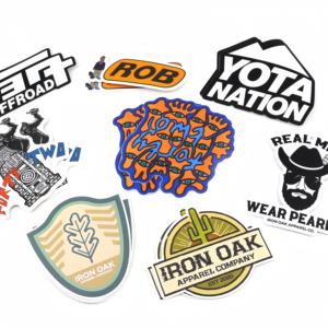 ロゴステッカー防水ホログラムヘルメットラベルビニール装飾再利用可能PVCレトロ屋外オートバイ - Product Image 1