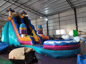 Glissière gonflable sur <span class=keywords><strong>le</strong></span> thème du cirque passionnant jeu passionnant avec un château gonflable - Product Image 5