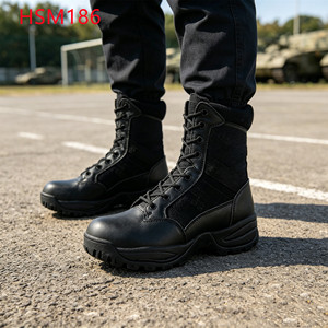 Botas <span class=keywords><strong>de</strong></span> Combate LXG para Montaña, con Suela <span class=keywords><strong>de</strong></span> EVA+Goma para Alivio <span class=keywords><strong>de</strong></span> Presión, Botas Multiusos con Cremallera Lateral en Venta HSM186 - Product Image 1