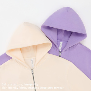 Sweat à capuche en polaire de haute qualité avec fermeture éclair, sweat à capuche chaud pour l'hiver, fabriqué en Chine, sweat à capuche unisexe, logo personnalisé - Product Image 4