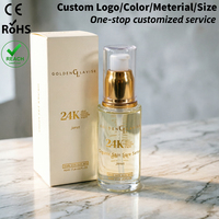Botol Kaca Kosong Kemasan Skincare Serum Wajah 4oz 80ml 100ml 120ml dengan Lapisan Embun, MOQ Rendah untuk Kemasan Kosmetik Emulsi