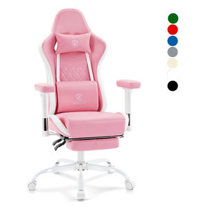 <span class=keywords><strong>Coussin</strong></span> de massage pour soutien <span class=keywords><strong>lombaire</strong></span> Gels <span class=keywords><strong>Coussin</strong></span> Rgonomique Inclinable Réglable Fauteuil de <span class=keywords><strong>Gamer</strong></span> Rose Sillas <span class=keywords><strong>Gamer</strong></span> avec Repose-pieds - Product Image 1