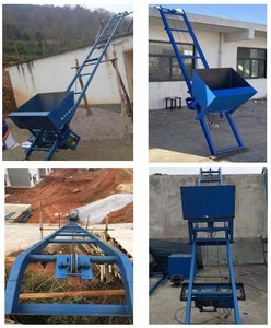 Elevador de escalera de carga eléctrico seguro personalizado 150-300Kg para puertas y ventanas Elevador de escalera Ston de cemento - Product Image 4