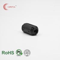 SCRC 90F Inti Penyaring EMI Tipe Clamp Choke Ferit Impedansi Tinggi untuk Kabel Daya Peralatan Kecil Diameter Dalam 9mm