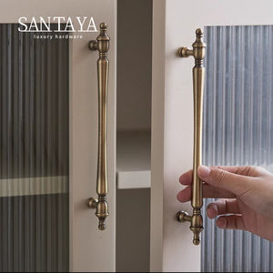 Stile francese/bronzo ottone <span class=keywords><strong>maniglie</strong></span> delle porte e manopole antico cassetto tira <span class=keywords><strong>Vintage</strong></span> armadio da cucina maniglia armadio Hardware - Product Image 3