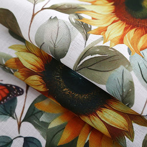 <span class=keywords><strong>Tende</strong></span> da cucina in poliestere <span class=keywords><strong>con</strong></span> stampa floreale a farfalla a 3 pezzi <span class=keywords><strong>con</strong></span> astucce per Home Cafe in formato primavera - Product Image 4