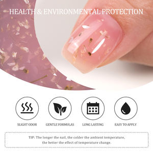 Gel Constructor de Uñas de Alta Calidad OEM/ODM, Gel UV para Extensión de Uñas, Gel Constructor de Uñas Colorido con Efecto Flor, Gel Constructor de Uñas para Salón de Belleza - Product Image 4