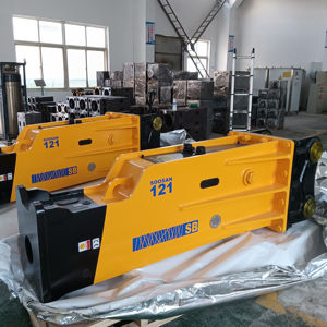 Soosan SB121 Disjoncteur hydraulique en boîte Marteau silencieux pour équipement de machinerie lourde dans la construction - Product Image 1