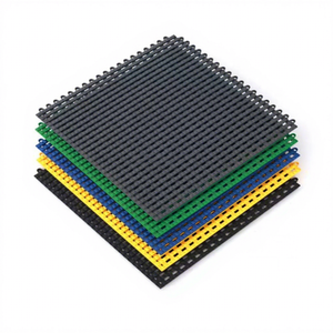 Vinyl Heavy Duty Interlocking PVC Garage Floor Mats - Product Image 1