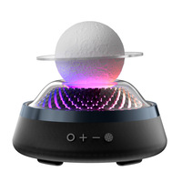 Nouveau haut-parleur sans fil 5.3 NFC, diffuseur d'aromathérapie, son surround 3D, éclairage ambiant sept couleurs, batterie 1200-2000mAh, USB, ABS
