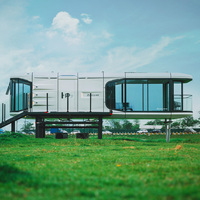 Zcamp H5 Structure Métallique Maison de Luxe Préfabriquée Modulaire Conteneur Cabine Maison Préfabriquée