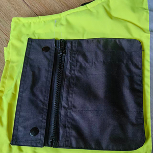 Pantalones de <span class=keywords><strong>Trabajo</strong></span> Aislantes de Alta Visibilidad, Resistentes al Agua y a la Abrasión, con Forro de PU 300D y Tela Oxford Personalizada - Product Image 5