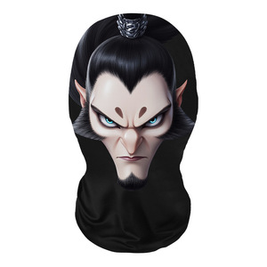 Máscara de malla 3D Nezha para cosplay, máscara facial completa, 26 cm de circunferencia de cabeza, 38 cm de longitud, opciones de múltiples patrones - Product Image 4
