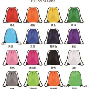 Custom Logo Corporate Promotional Business Gift Items Drawstring <b>Bag</b> <b>Draw</b> <b>String</b> Sports Backpack <b>Bag</b> - Product Image 4