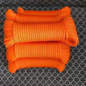 Cuerda Trenzada de Fibra de Poliéster y Nylon con Patrón Redondo Resistente a los Rayos UV, con Embalaje en Bobina Flexible para Uso en Construcción - Product Image 2