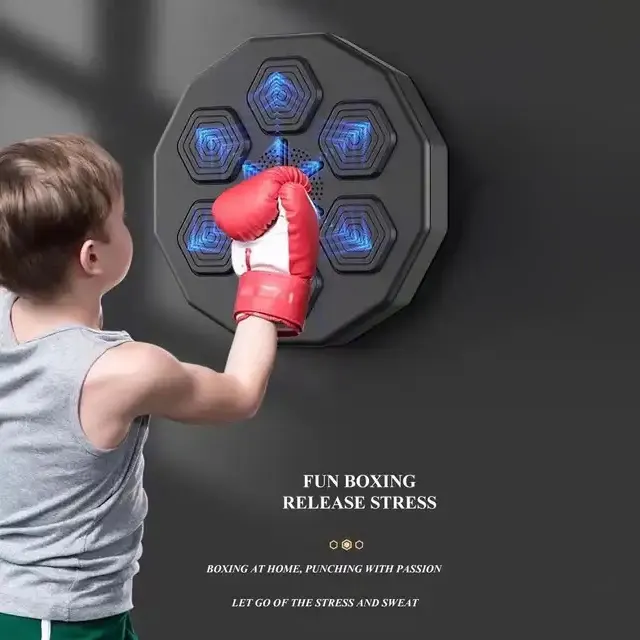 Net Red Electronic Boxing Music Reaction Target Boxing Rhythm Wall Target Children Fight Training Equipment