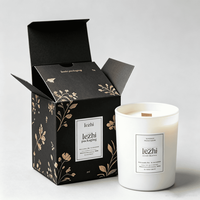 Caja de Embalaje para Velas con Logotipo Personalizado, Económica, de Cartón, para Velas Aromáticas