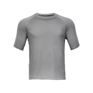 Camisetas de Verano Ecológicas para Hombre, de Secado Rápido, Absorción de Humedad Unidireccional, Sensación Fresca, Manga Corta Oversize para Colores Lisos - Product Image 5