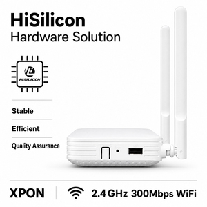 โมเด็มออปติคอลความถี่เดียวมือสอง พร้อมพอร์ต 1ge+3fe+Tel+USB XPON 2.4G HS8545M5 WiFi ONU Router FTTR/FTTX - Product Image 3