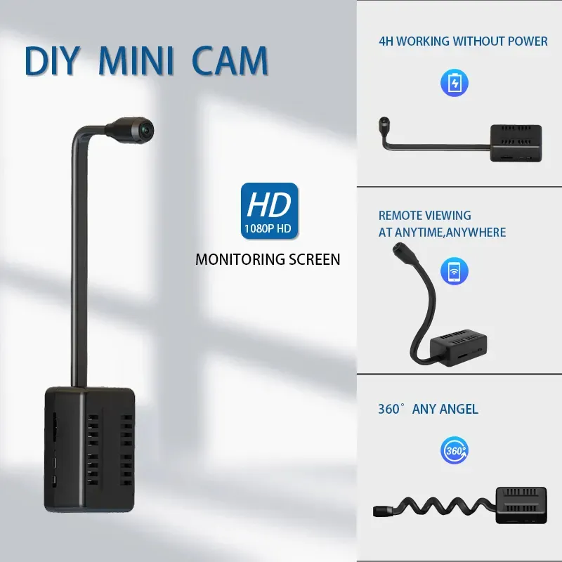Superventas Mini cámara inalámbrica de vídeo WiFi Pequeña grabadora de vídeo Micro Mini Cámara