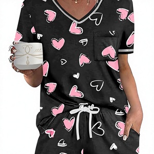 YUNCHI Vente en gros Personnalisée Hiver Automne Doux Tricoté Col Manches Longues Femme Microfibre de Bambou Logo Avant Vêtements de Nuit et de Détente - Product Image 2