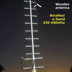 Nogps เสาอากาศยากิแบบ KX-BM433ทิศทาง430-440MHz HAM แบบใช้มือถือ U-band วิทยุสมัครเล่นระบุตำแหน่งและขั้วต่อหญิง KX-BM4 14dbi - Product Image 3