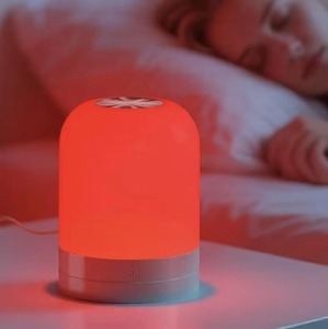 670nm Red Light Therapy <b>Lamp</b> Dimmable LED Sleep Aid Abs Light Box USB Rechargeable Touch Control for Bedroom Yoga - Product Image 1