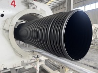 Tuyau corrugué à double paroi en HDPE, tuyau d'égout à haute rigidité, pour installation souterraine
