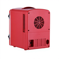 Mini réfrigérateur compresseur 4L, refroidisseur électrique portable pour le camping en plein air, l'hôtel, la voiture