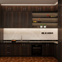Armoires de cuisine de style italien de luxe sur mesure, armoires de cuisine de luxe de haute qualité, rangement en bois, armoires de cuisine design à vendre
