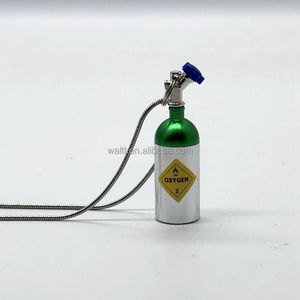 Único personalizado óxido <span class=keywords><strong>nitroso</strong></span> sistema <span class=keywords><strong>botella</strong></span> oxígeno urna colgante collar - Product Image 4