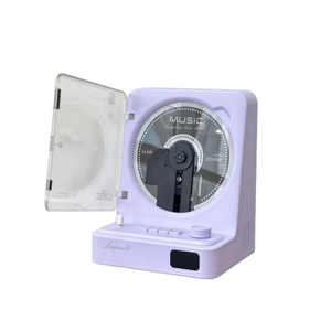 Lecteur CD rétro personnalisé avec couvercle rabattable, écran numérique HD et boutons mécaniques pour la décoration de bureau à domicile ou comme cadeau - Product Image 6