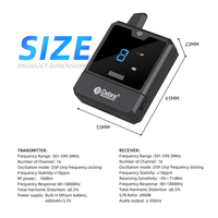 Sistem Monitor In-ear Nirkabel UHF Sistem Suara Bernyanyi Profesional Sistem Siaran Radio Mikrofon Dinamis Debra Audio