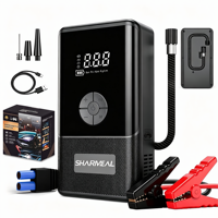 Chargeur de batterie de voiture à courant de crête portable 3000A avec pompe à air et lumière démarreur de saut multifonction