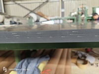 Feuille de caoutchouc EPDM de 20 mm d'épaisseur, résistante au feu et à l'ozone, avec insertion de tissu en nylon à 3 plis