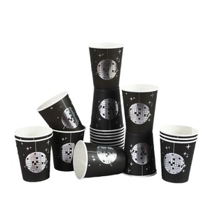 <b>Paper</b> Cup Planet Hot Stamping Series Party Water Cups for Home and Commercial Use, Wholesale Disposable Cups for Chinese New - Product Image 5