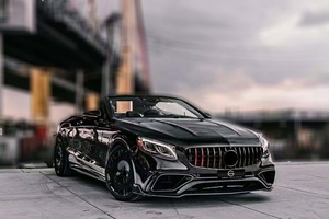 Kit carrosserie en fibre de carbone pour <span class=keywords><strong>Mercedes</strong></span>-Benz Classe S Coupé <span class=keywords><strong>S63</strong></span> <span class=keywords><strong>AMG</strong></span> W217 C217 au style B : Lame avant, diffuseur arrière, spoiler - Product Image 3