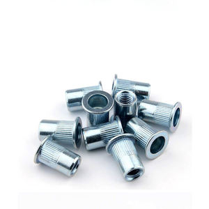 <span class=keywords><strong>Ecrou</strong></span> à riveter <span class=keywords><strong>aveugle</strong></span> en acier inoxydable 304 Yaente Factory, tête plate/franche, grand/petit, moleté vertical, M3-M12 - Product Image 5