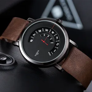 Montre Yazole 509 yaratıcı yeni tasarım erkek saatler su geçirmez içi boş Quartz saat erkekler Casual spor kol saati