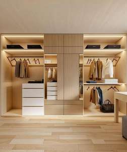 Offerta Speciale <span class=keywords><strong>Armadio</strong></span> Guardaroba Personalizzato in MDF Ultimo Modello per Soggiorno e Camera da Letto Design Moderno - Product Image 3