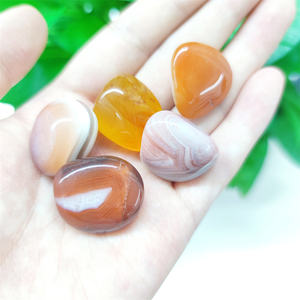 Ghiaia di corniola naturale di pietra burattata agata <span class=keywords><strong>rossa</strong></span> per la guarigione - Product Image 2